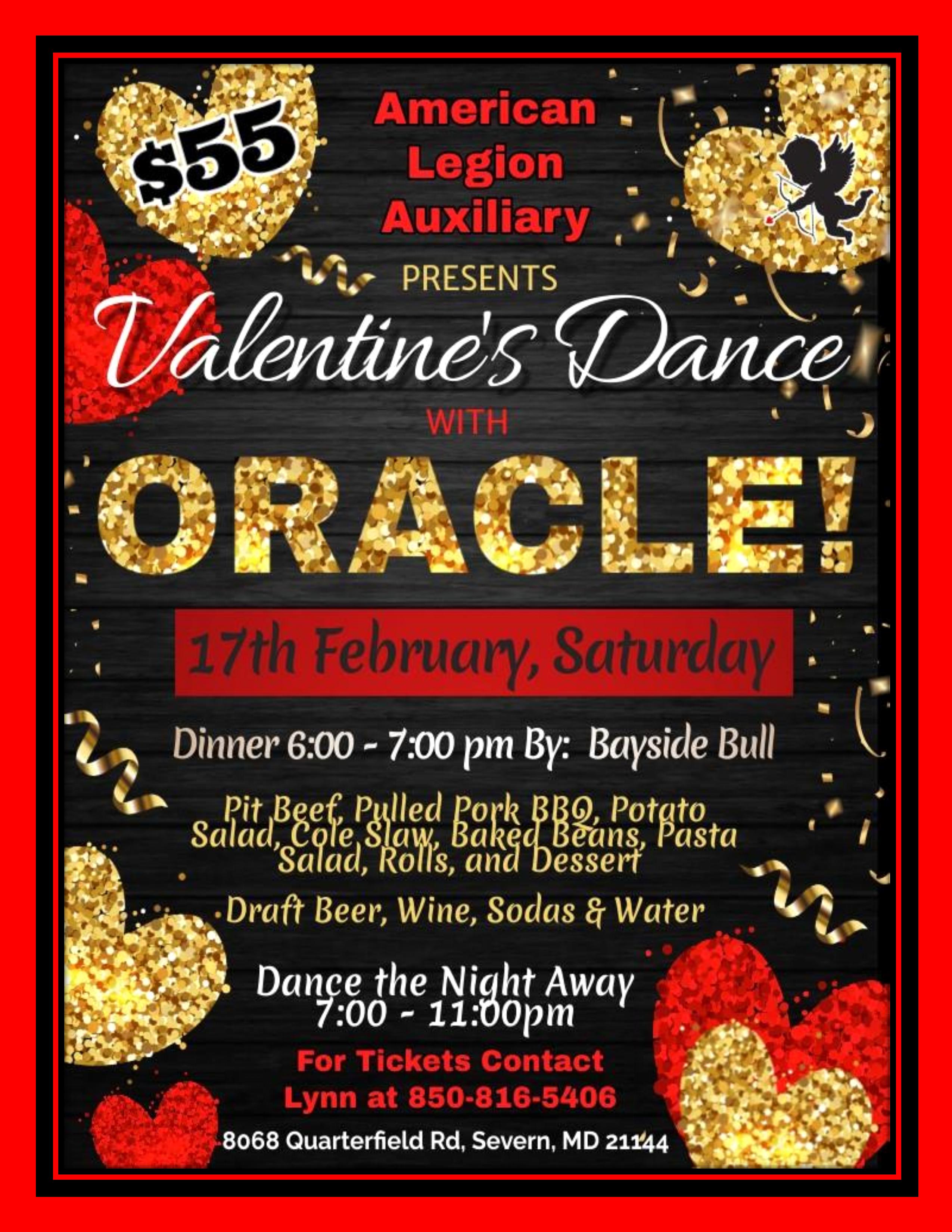 Valentines Dinner and Dance 2024