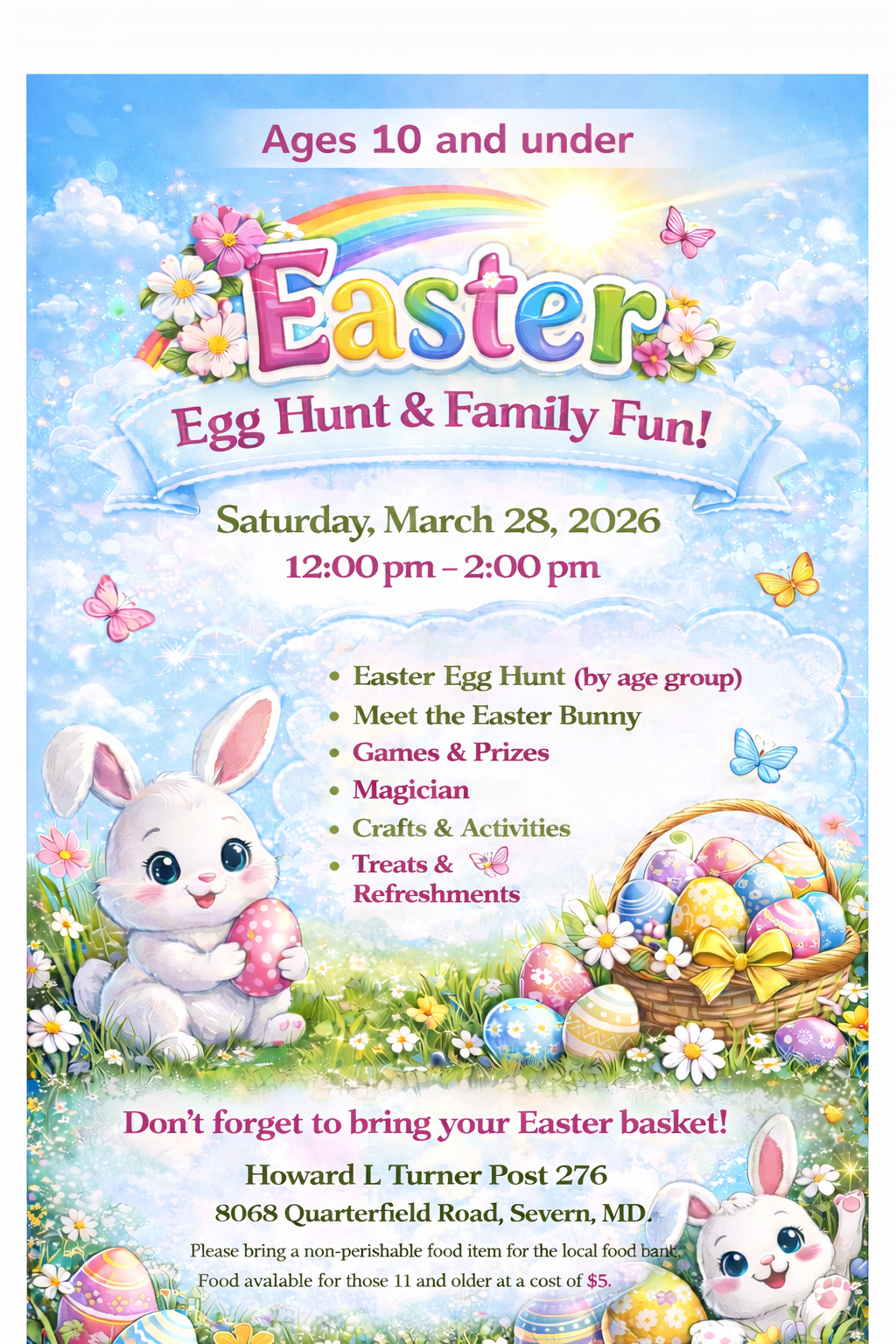Easter egg hunt and family fun