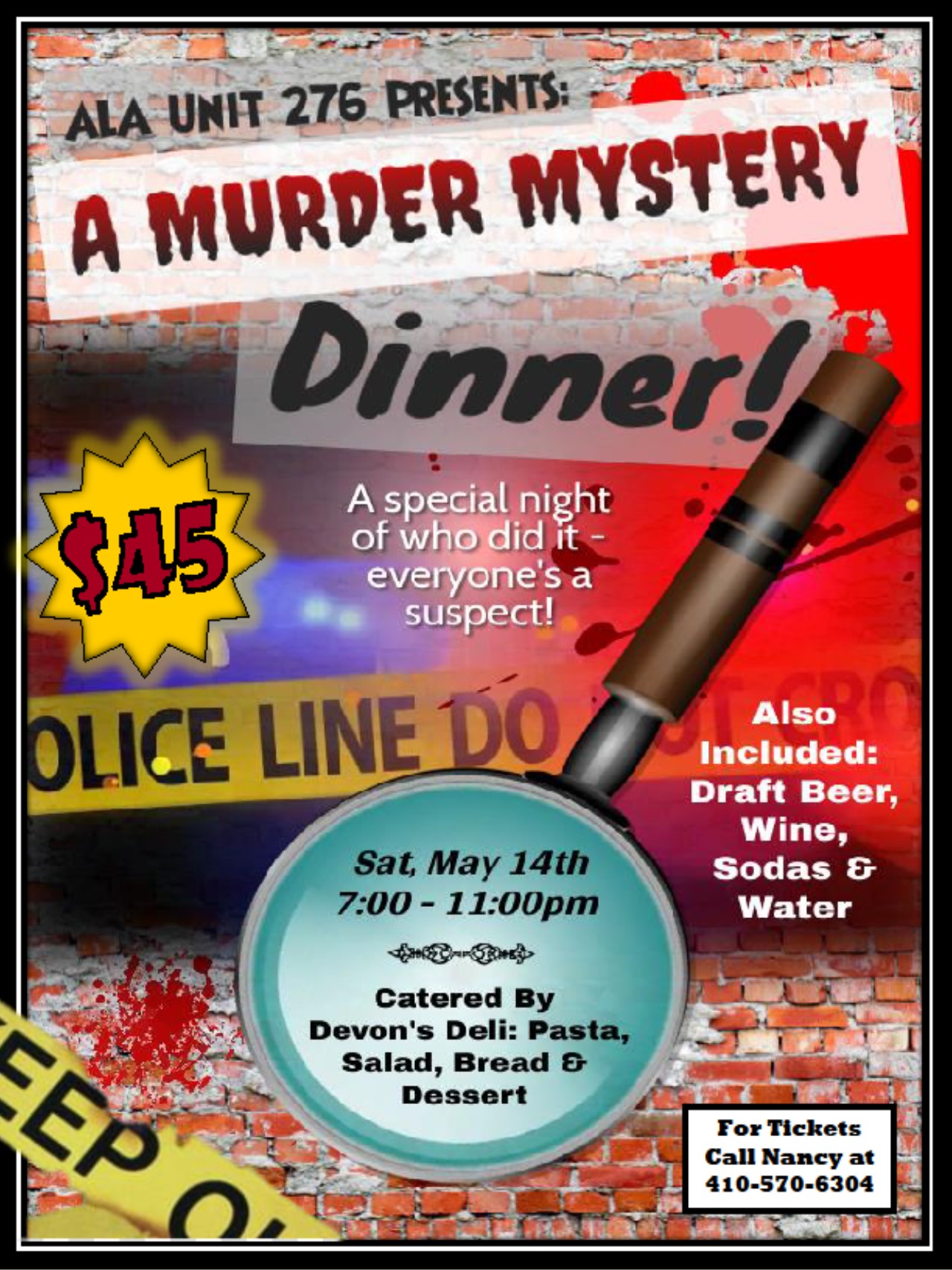 Murder Mystery Dinner 2022